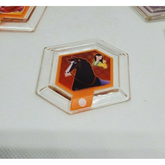 Lot of 6 Pre-Owned Disney Infinity Power Discs - Dumbo, Alice In Wonderland Etc. - Picture 6 of 8